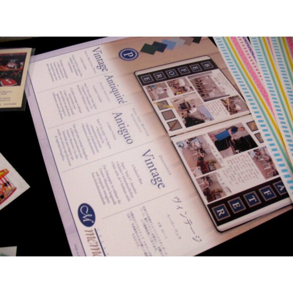 Amusement Park Stickers, Carta Bela FARMHOUSE SUMMER SCRAPBOOKING KIT, - Picture 3 of 9